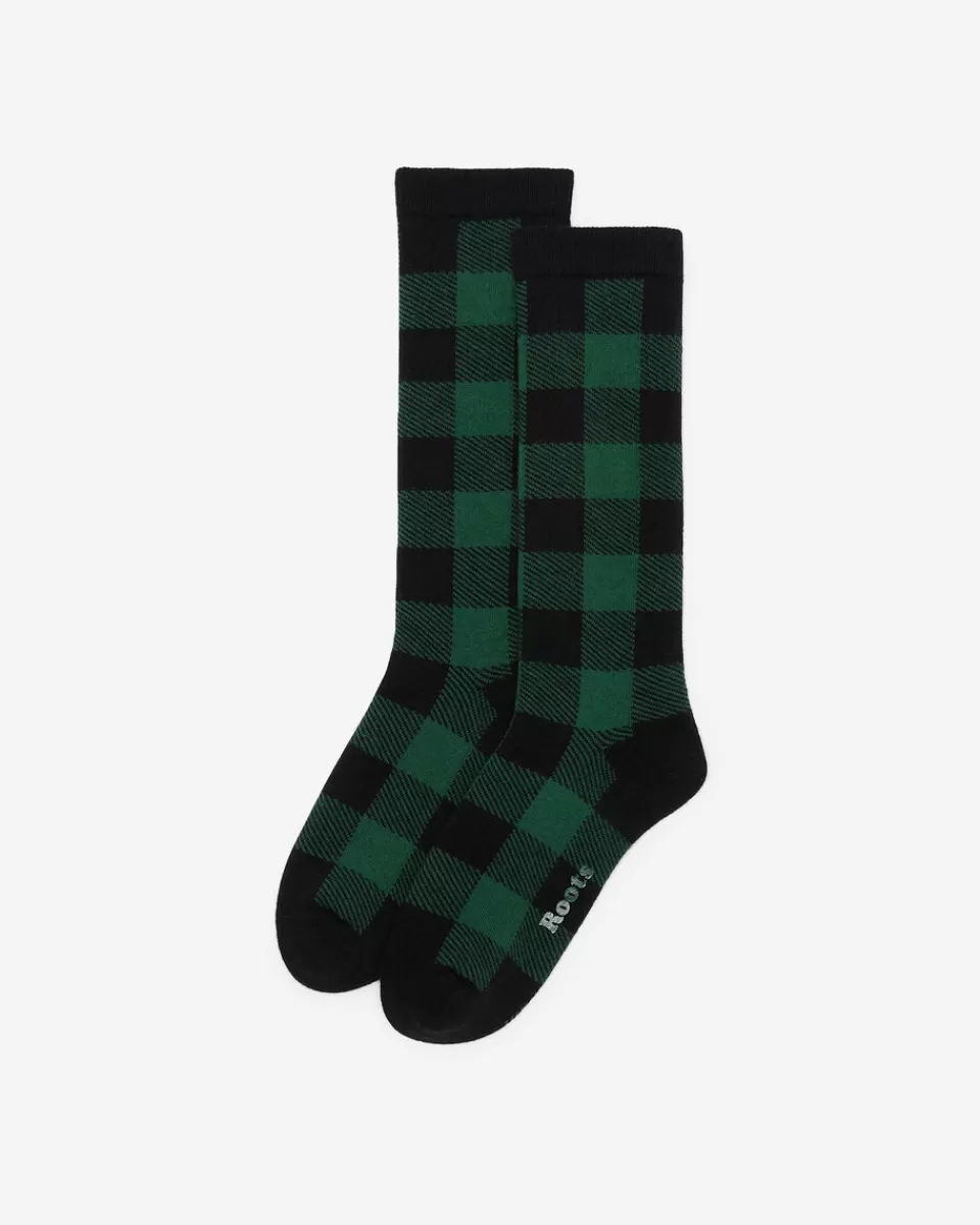 Roots Adult Park Plaid Sock Online