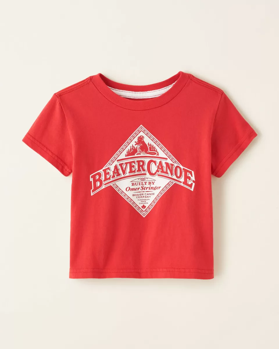 Roots Baby Beaver Canoe Relaxed T-Shirt Flash Sale