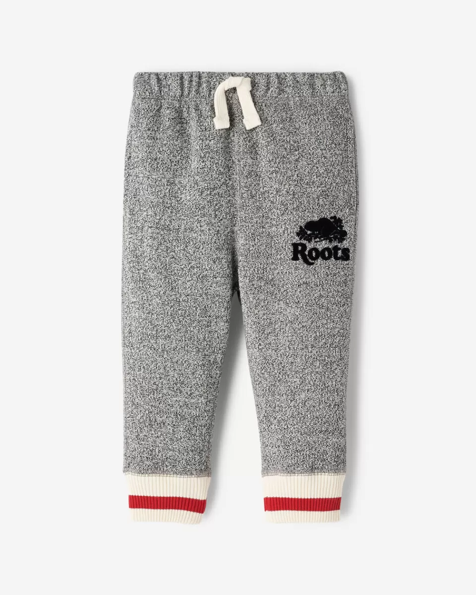 Roots Baby Cabin Slim Sweatpant GREY OAT PEPPER Fashion