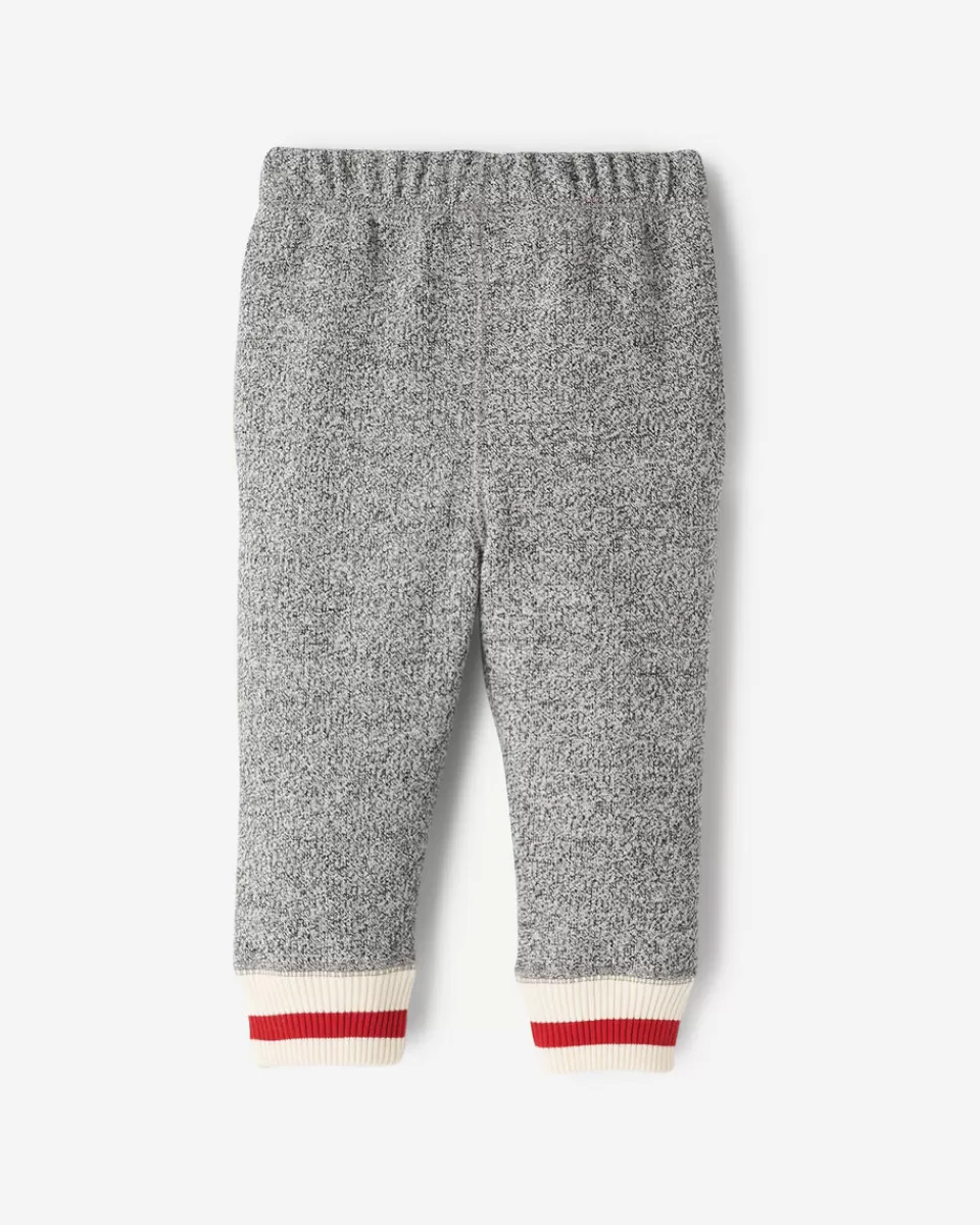 Roots Baby Cabin Slim Sweatpant GREY OAT PEPPER Fashion