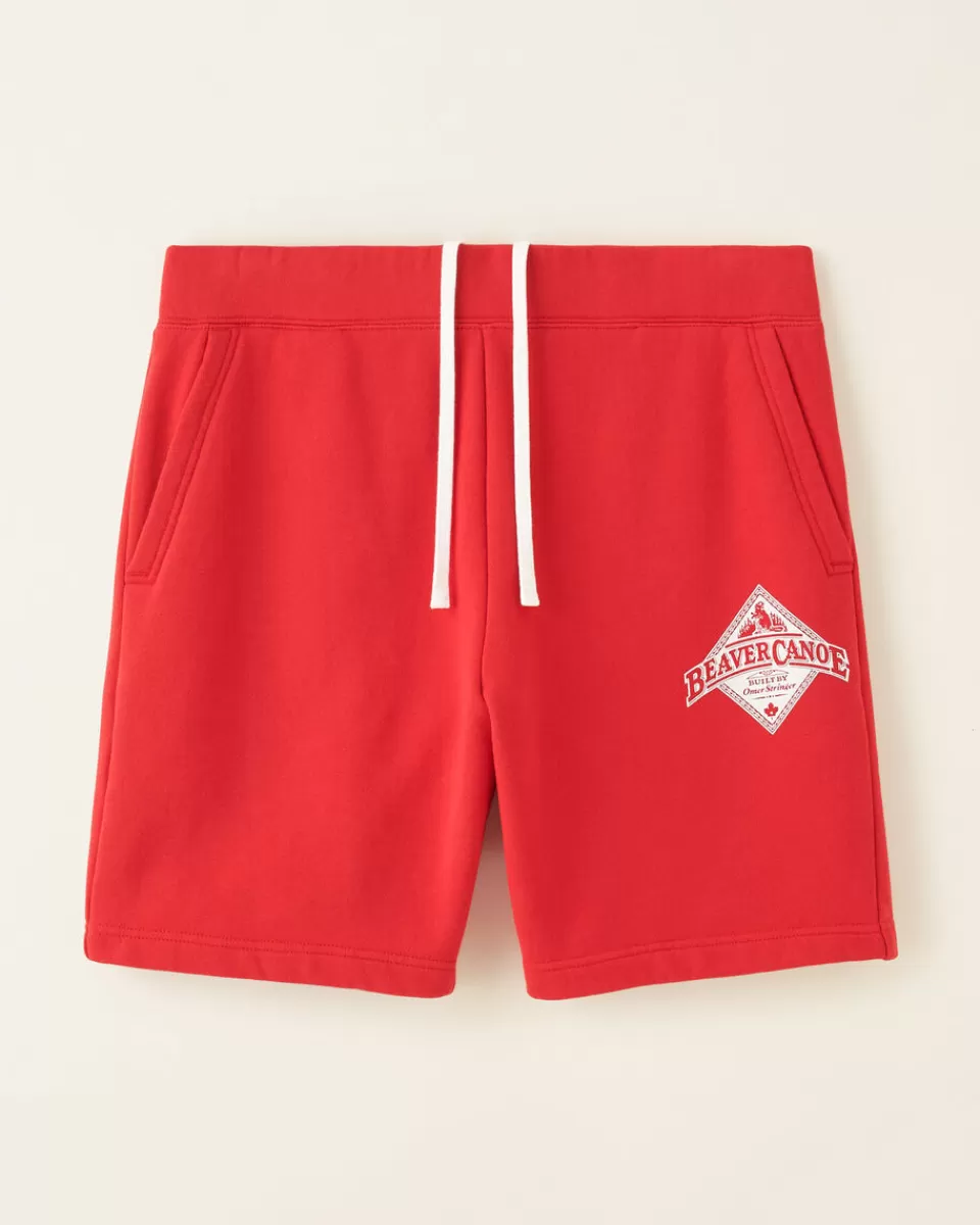 Roots Beaver Canoe Sweatshort 8 Inch Cheap