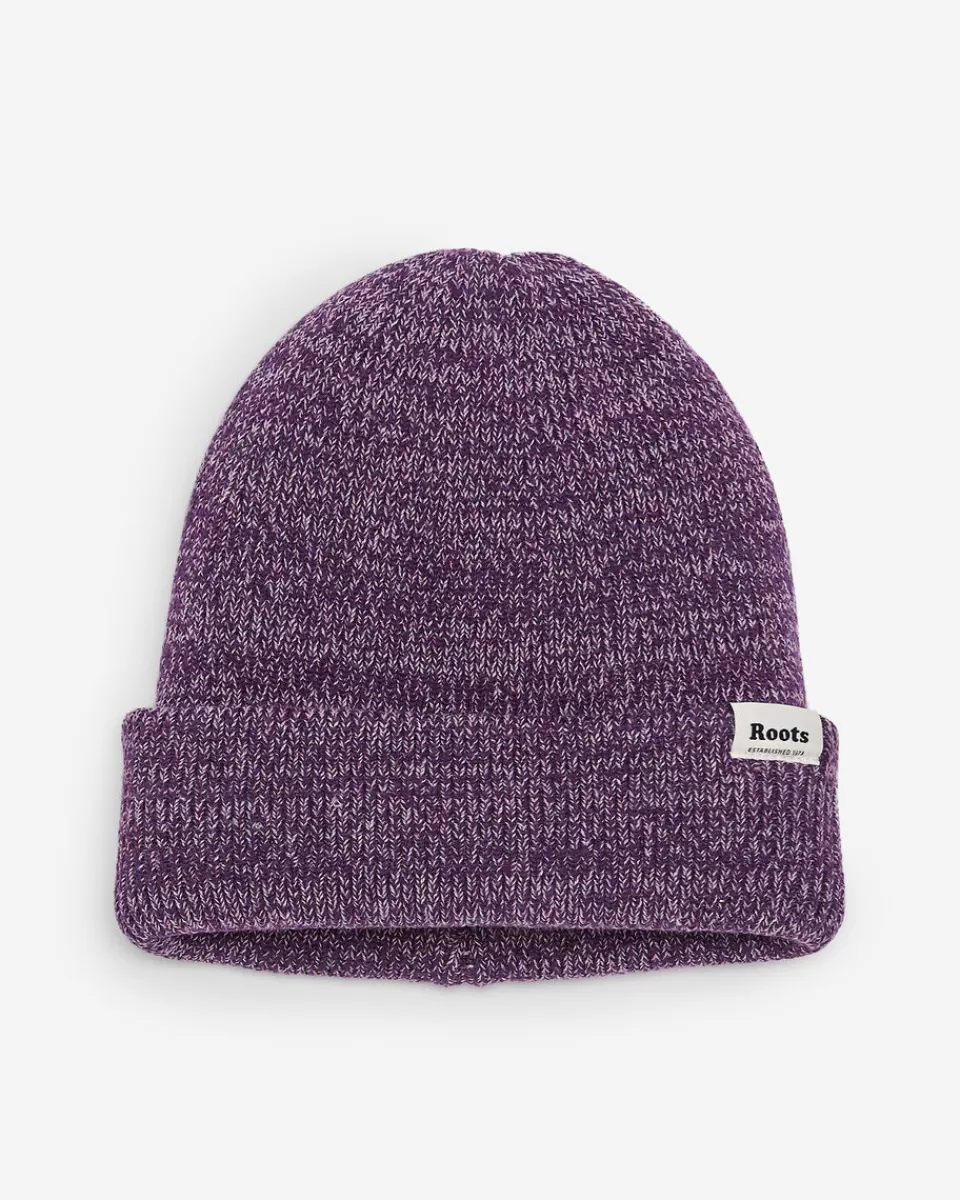 Roots Cozy Knit Toque RAISIN PURPLE MIX Sale