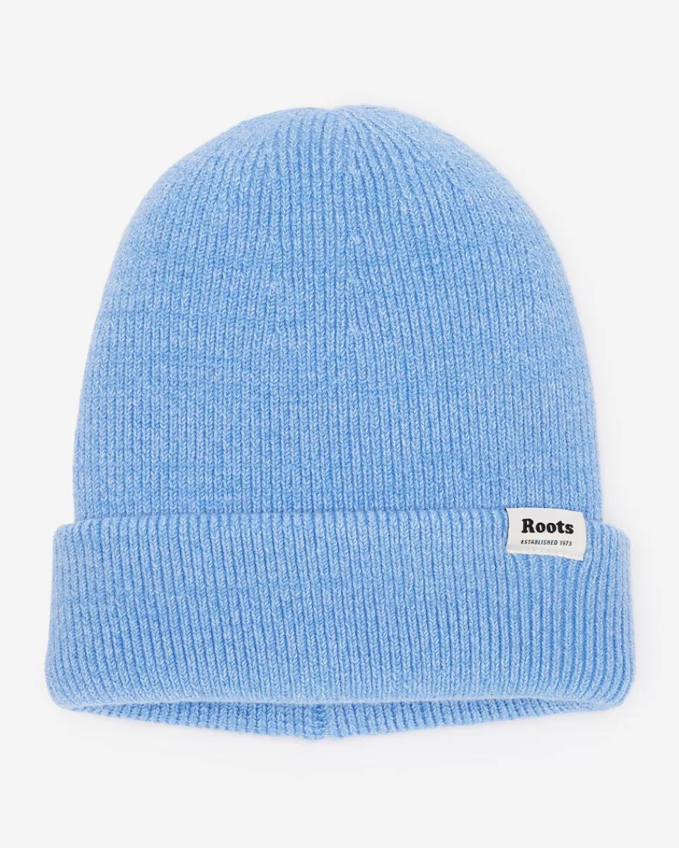 Roots Cozy Knit Toque BLISSFUL BLUE MIX Clearance