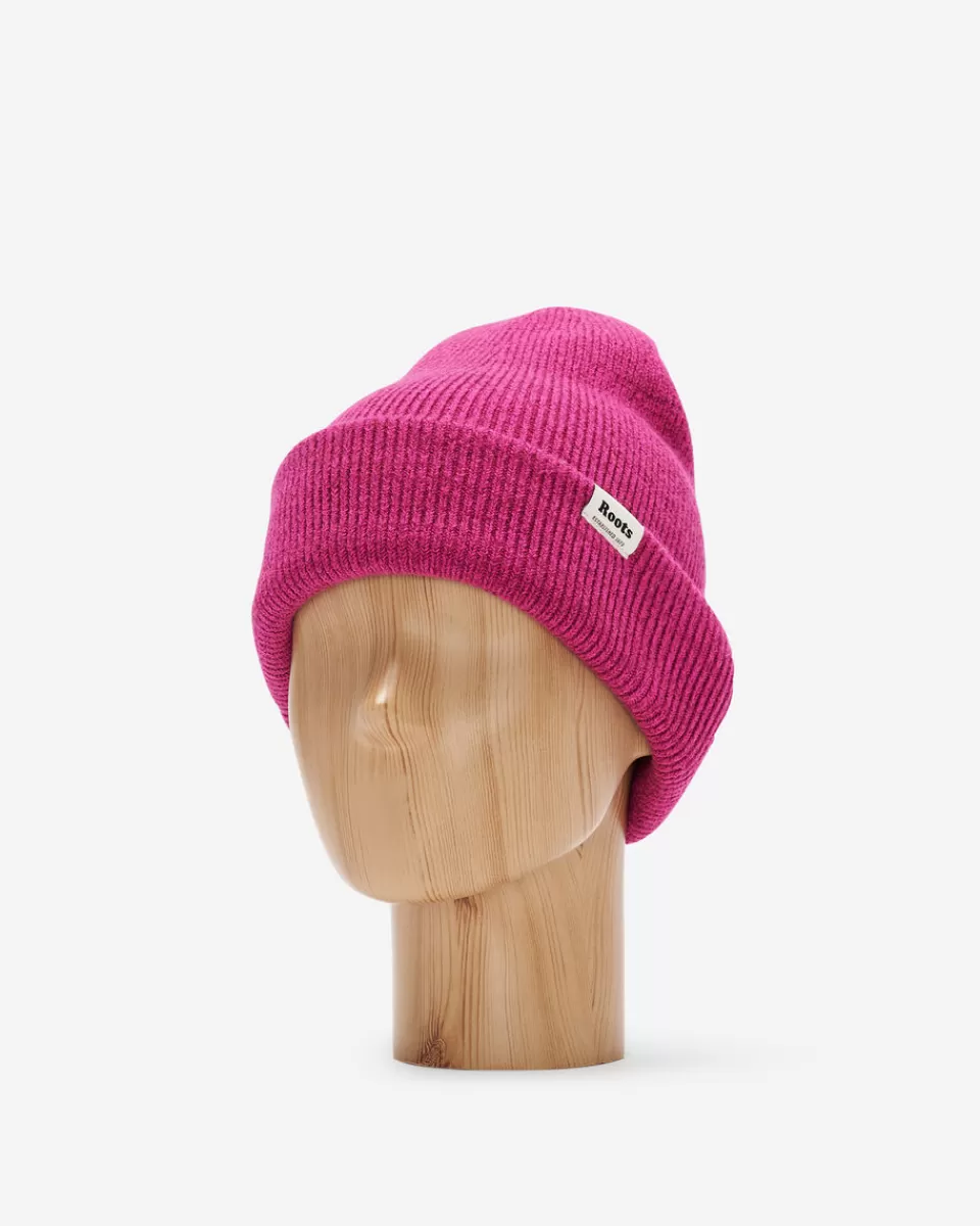 Roots Cozy Knit Toque DRAGONFRUIT PINK New