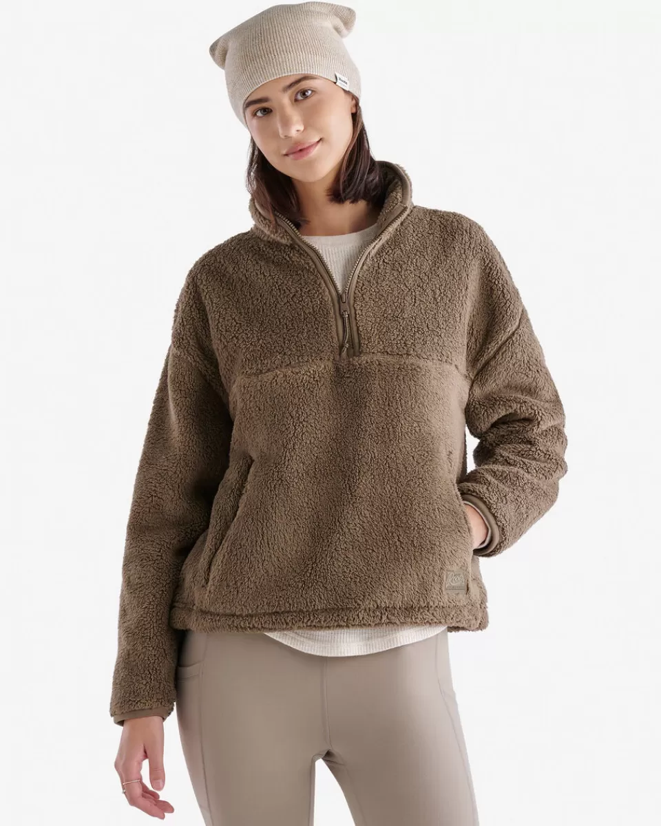 Roots Creekside Shearling Fleece Anorak Clearance