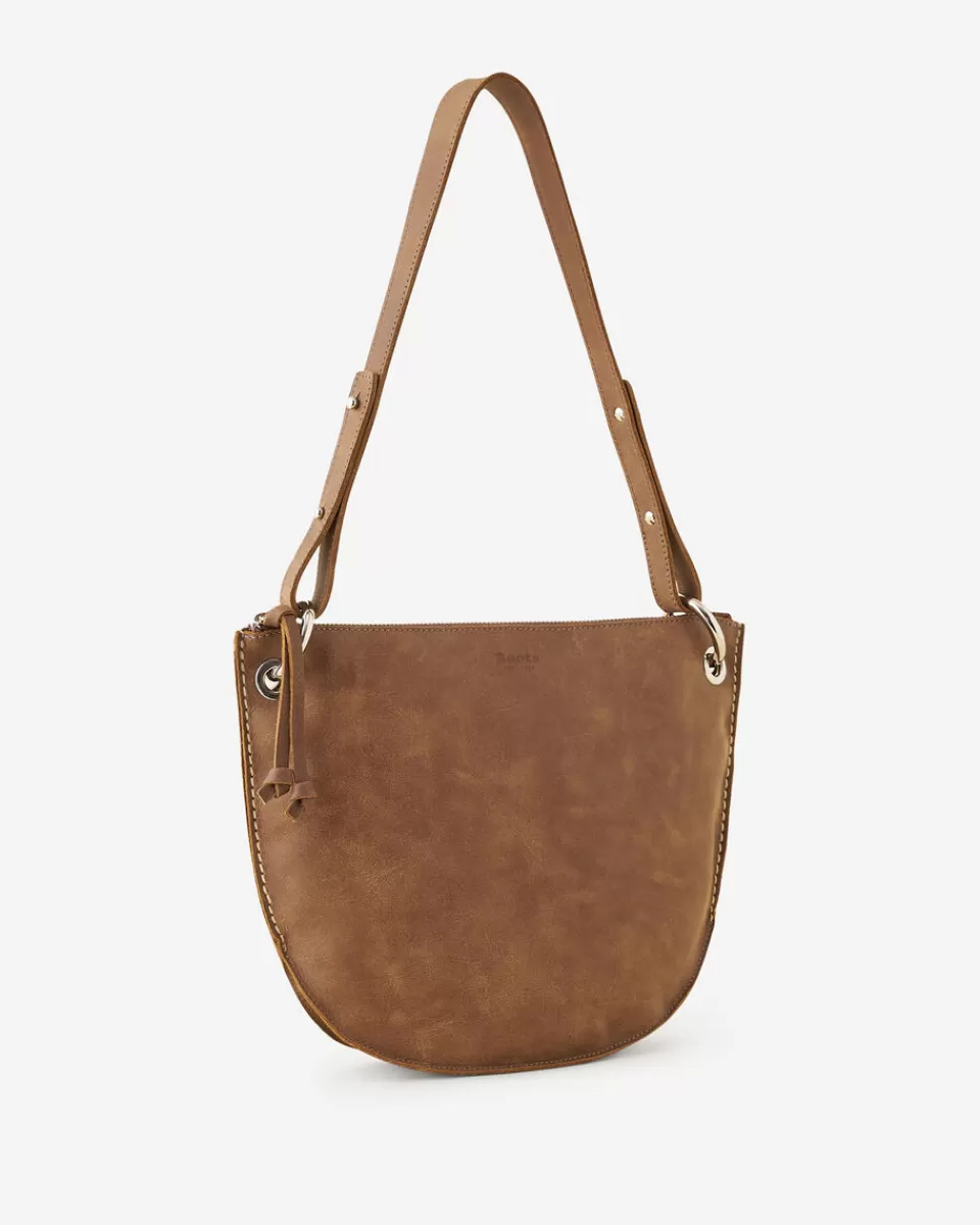 Roots Edie Shoulder Bag Tribe NATURAL New