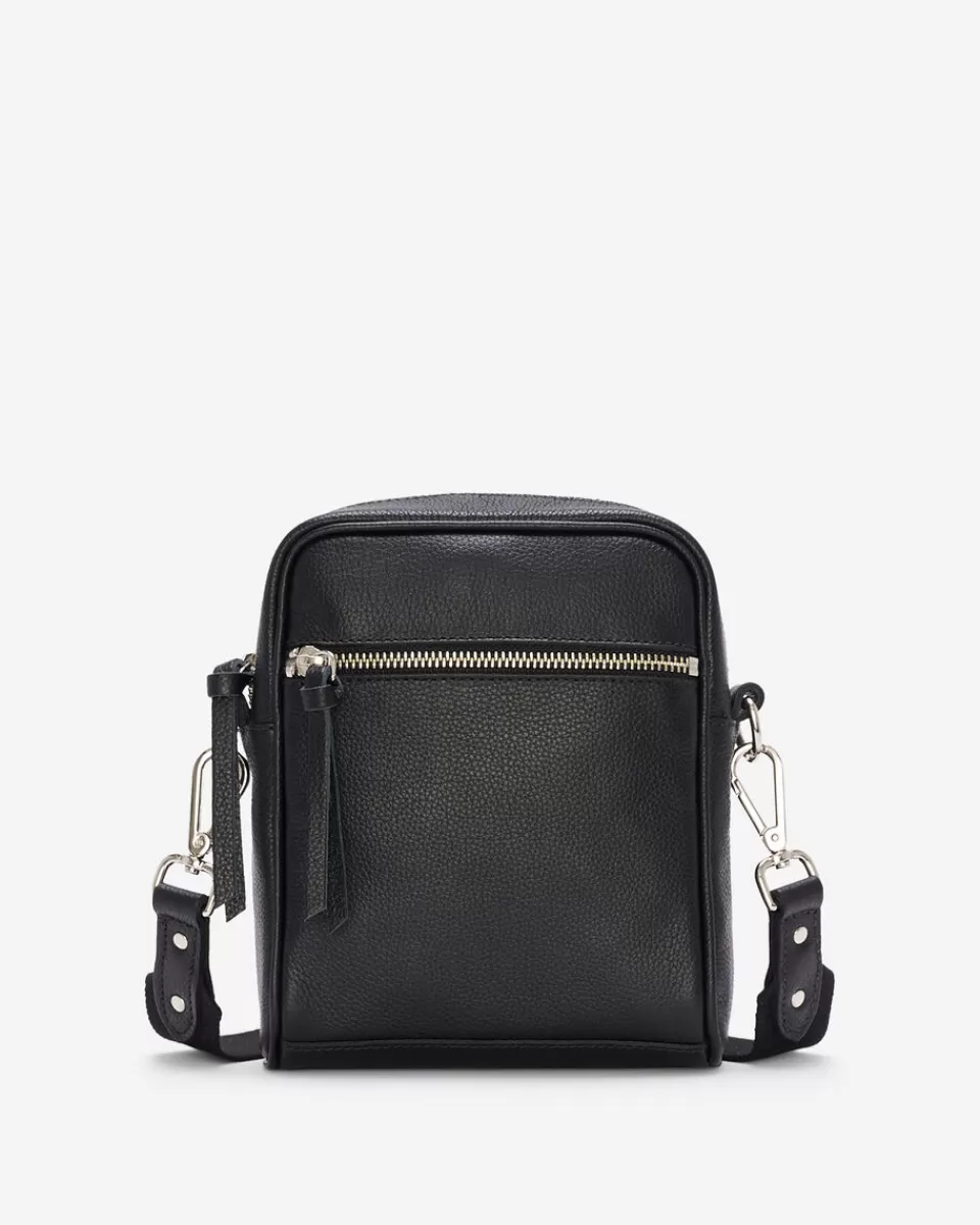 Roots Essential Crossbody Cervino BLACK Discount