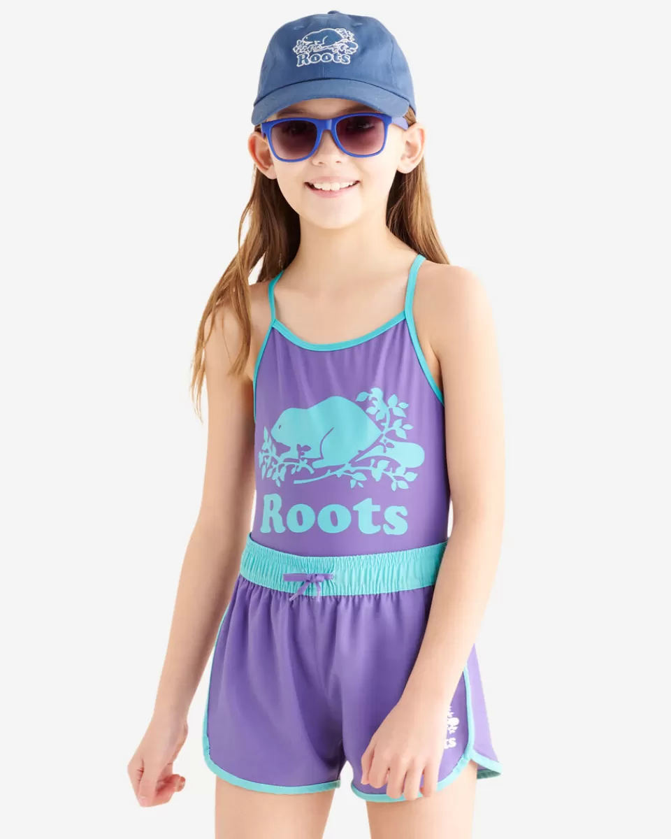 Roots Girls Cooper One Piece Swimsuit Store