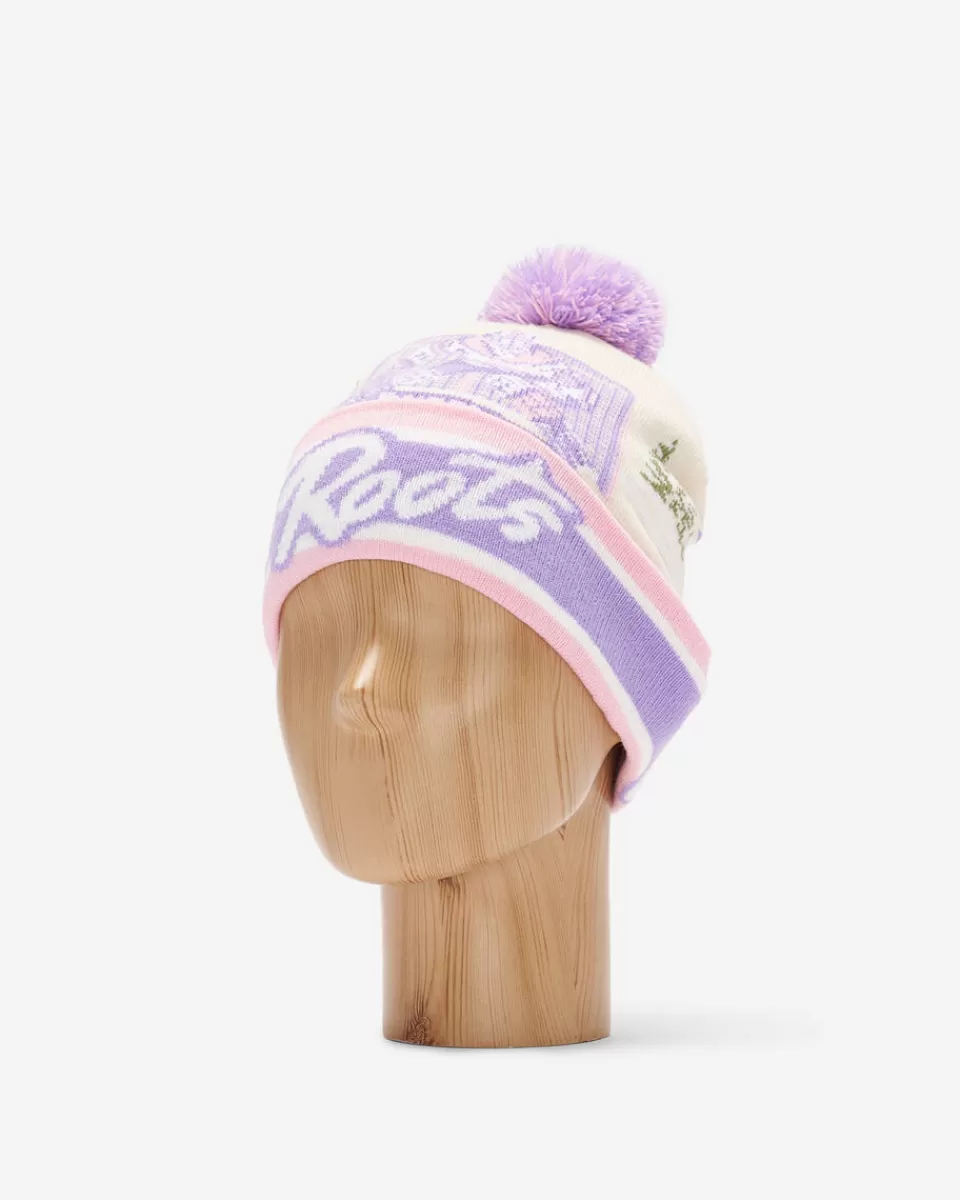 Roots Hockey Toque PASTEL LILAC Clearance