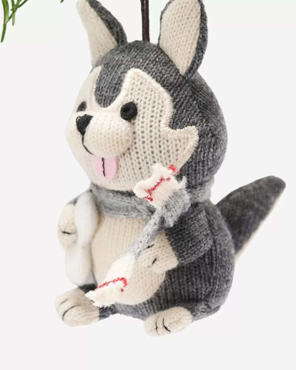 Roots Husky Ornament MEDIUM GREY MIX Sale