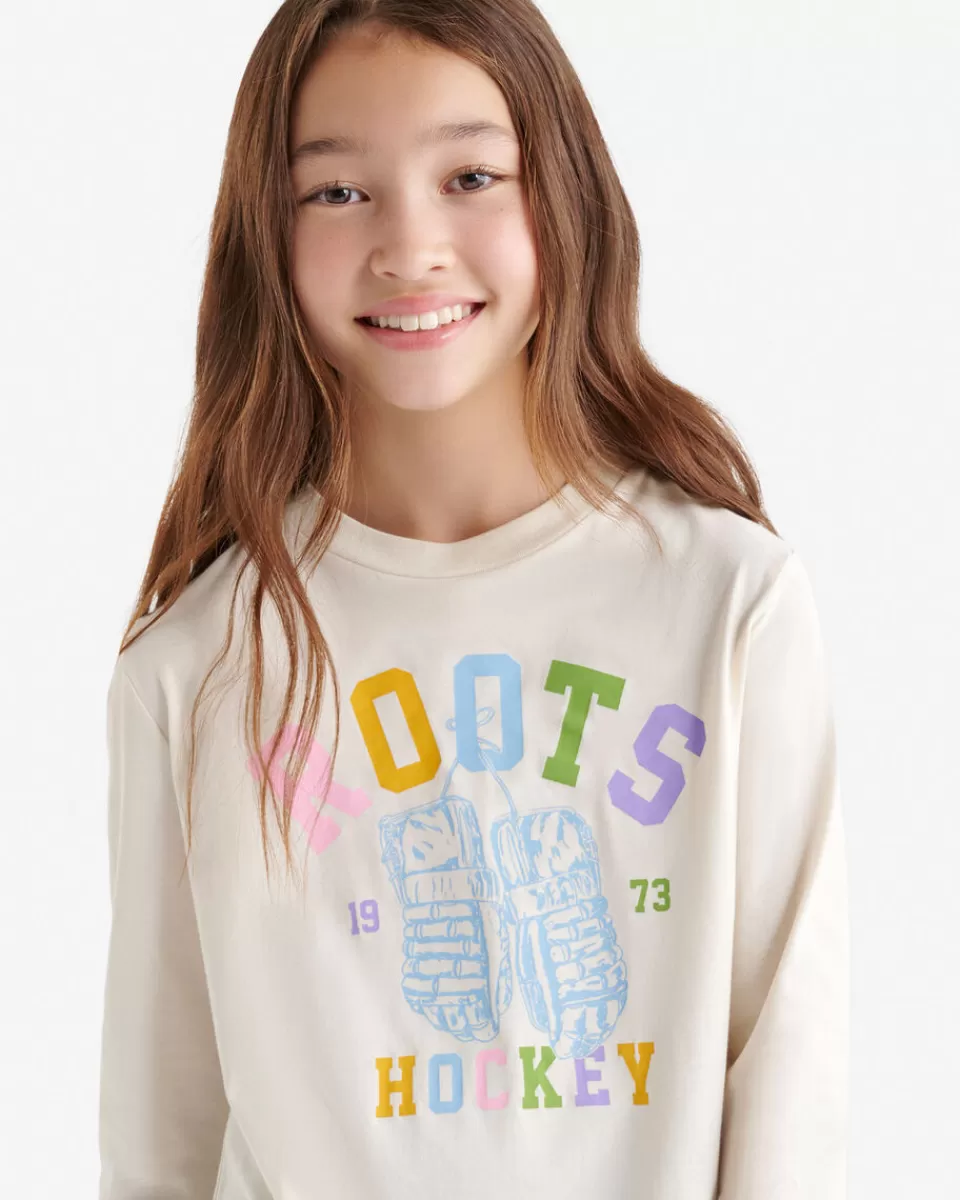 Roots Kids Hockey Equipment T-Shirt Discount