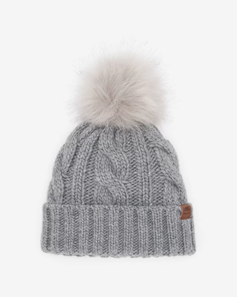 Roots Kids Olivia Cable Toque GREY MIX Best