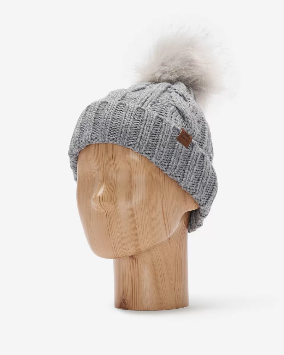 Roots Kids Olivia Cable Toque GREY MIX Best