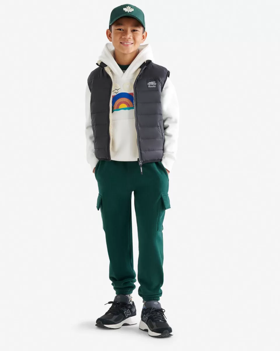 Roots Kids Reversible Puffer Vest BLACK Discount