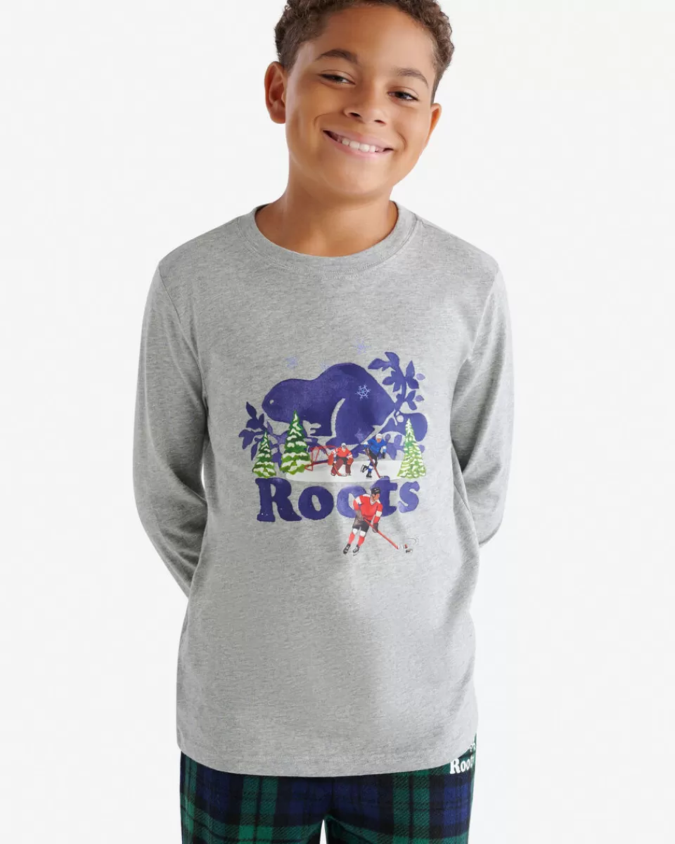 Roots Kids Winter Cooper T-Shirt Flash Sale