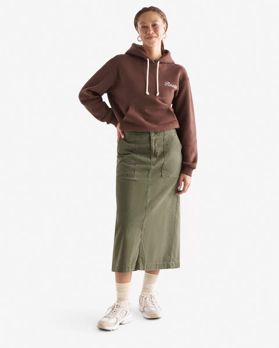 Roots Levi's Surplus Skirt OLIVE GREEN Hot