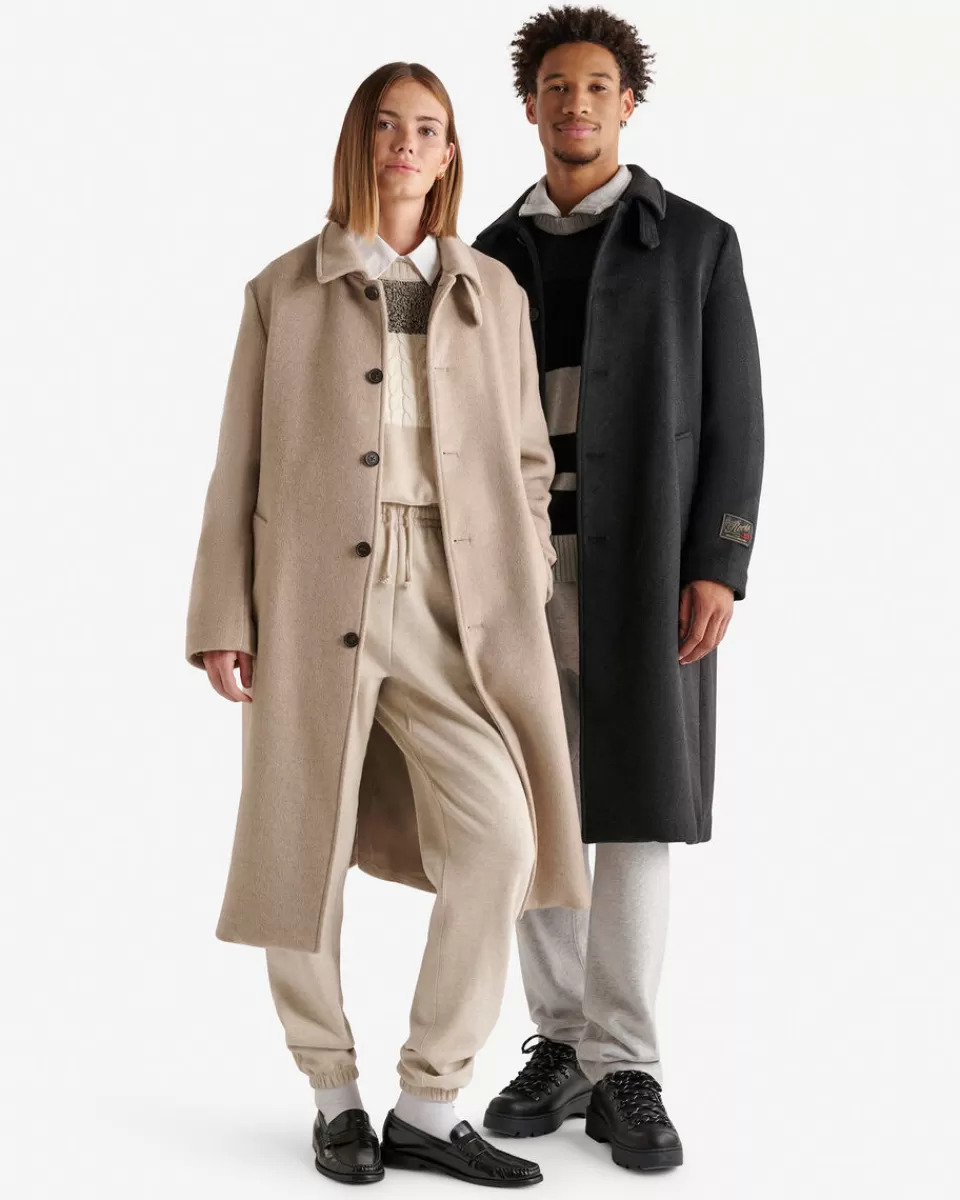 Roots Long Wool Blend Coat Sale