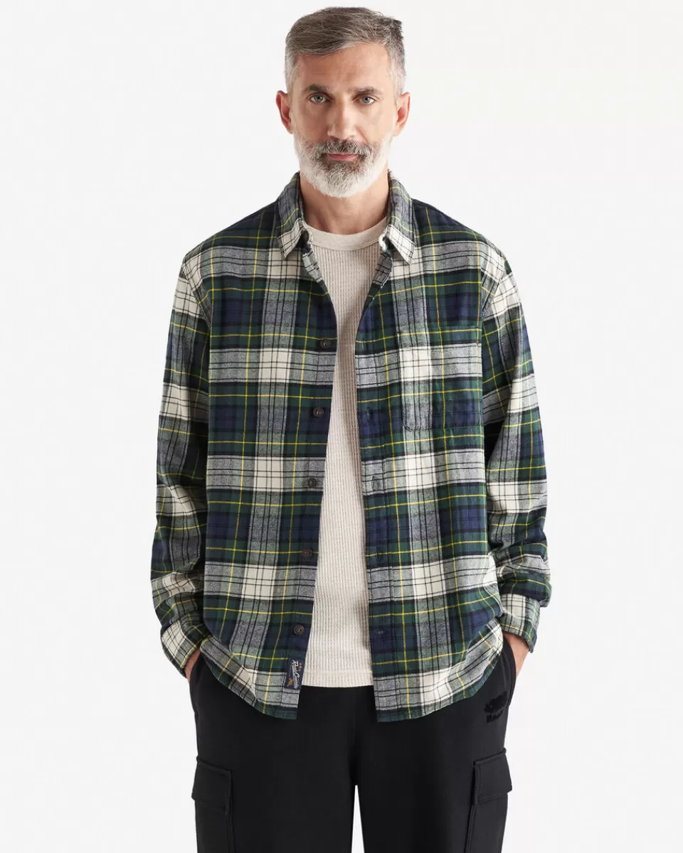 Roots Manning Flannel Shirt Hot