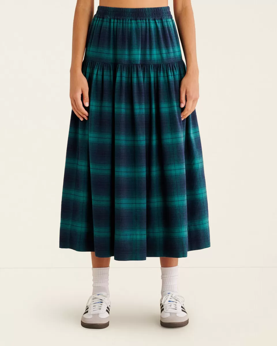 Roots Manning Flannel Skirt Outlet