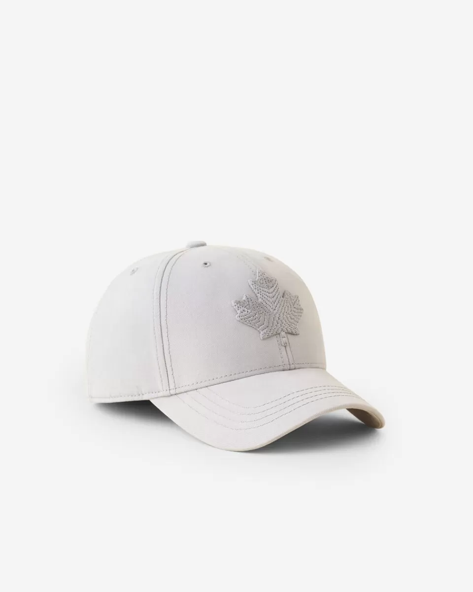 Roots Modern Leaf Baseball Cap GREY Outlet