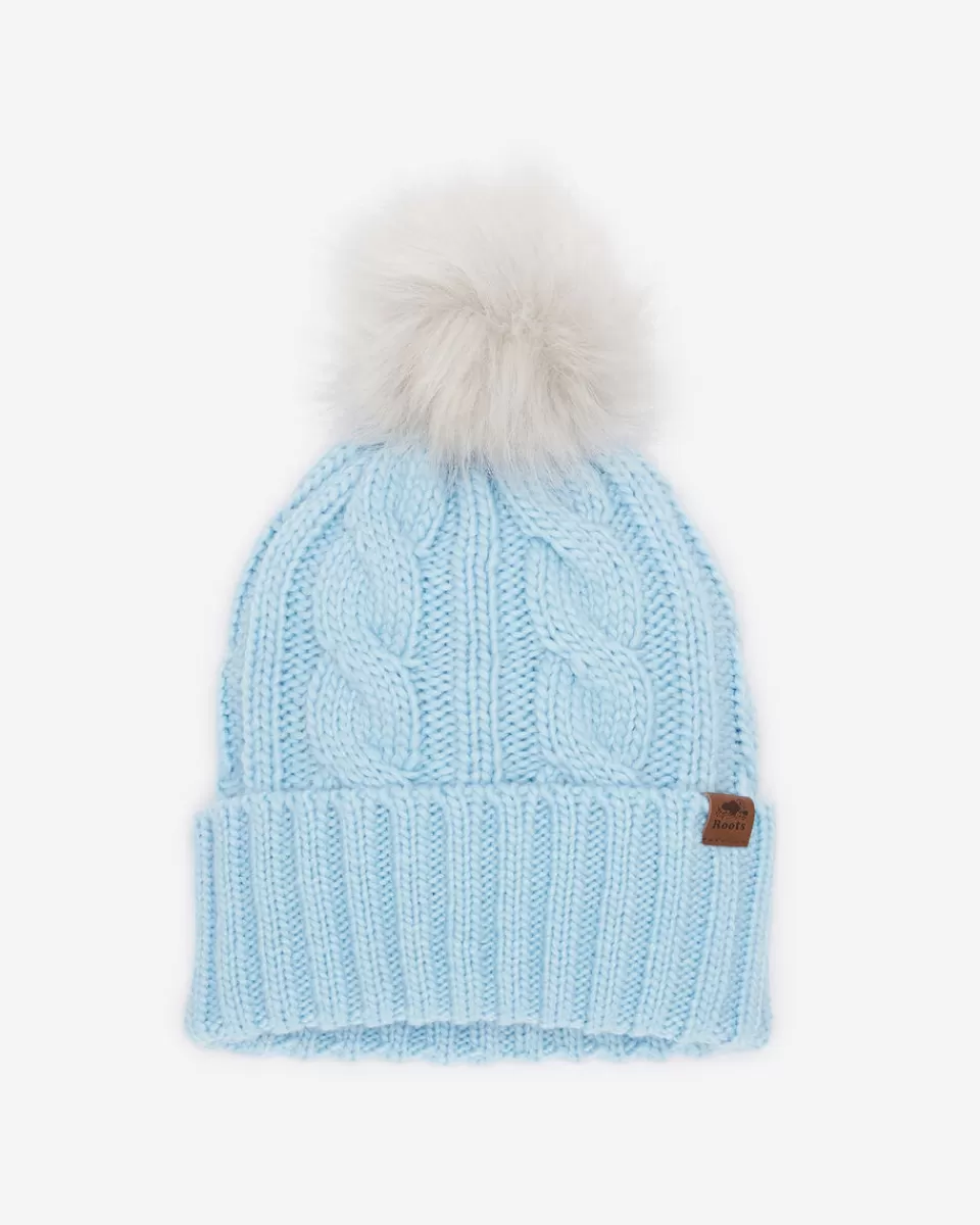 Roots Olivia Cable Toque CLEAR SKY BLUE Online