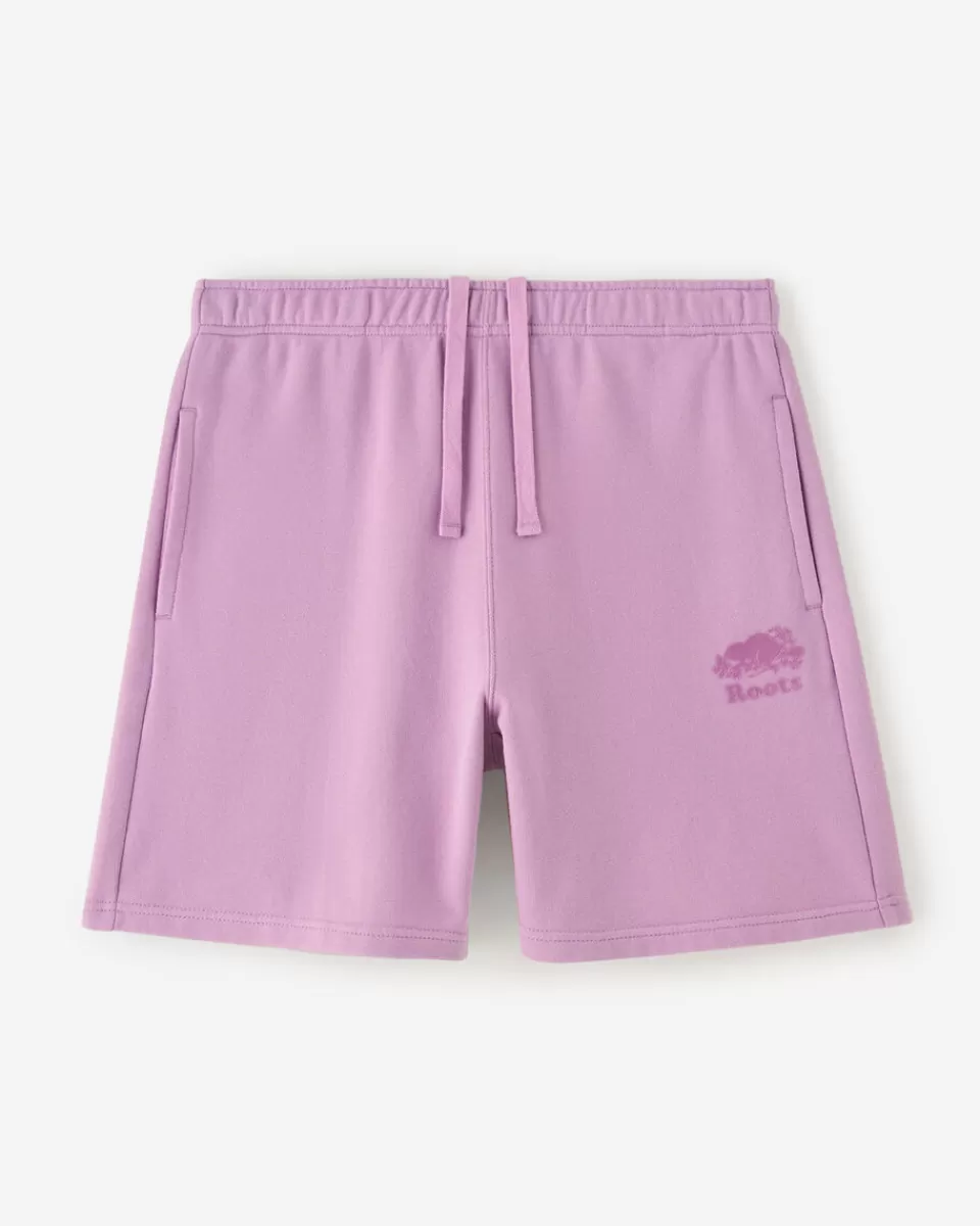 Roots Organic Cooper High Rise Sweatshort 6 Inch ORCHID HAZE Fashion