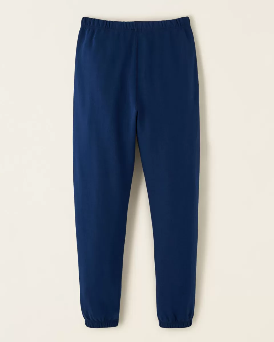 Roots Organic Cooper High Waisted Sweatpant TRUE NAVY Cheap