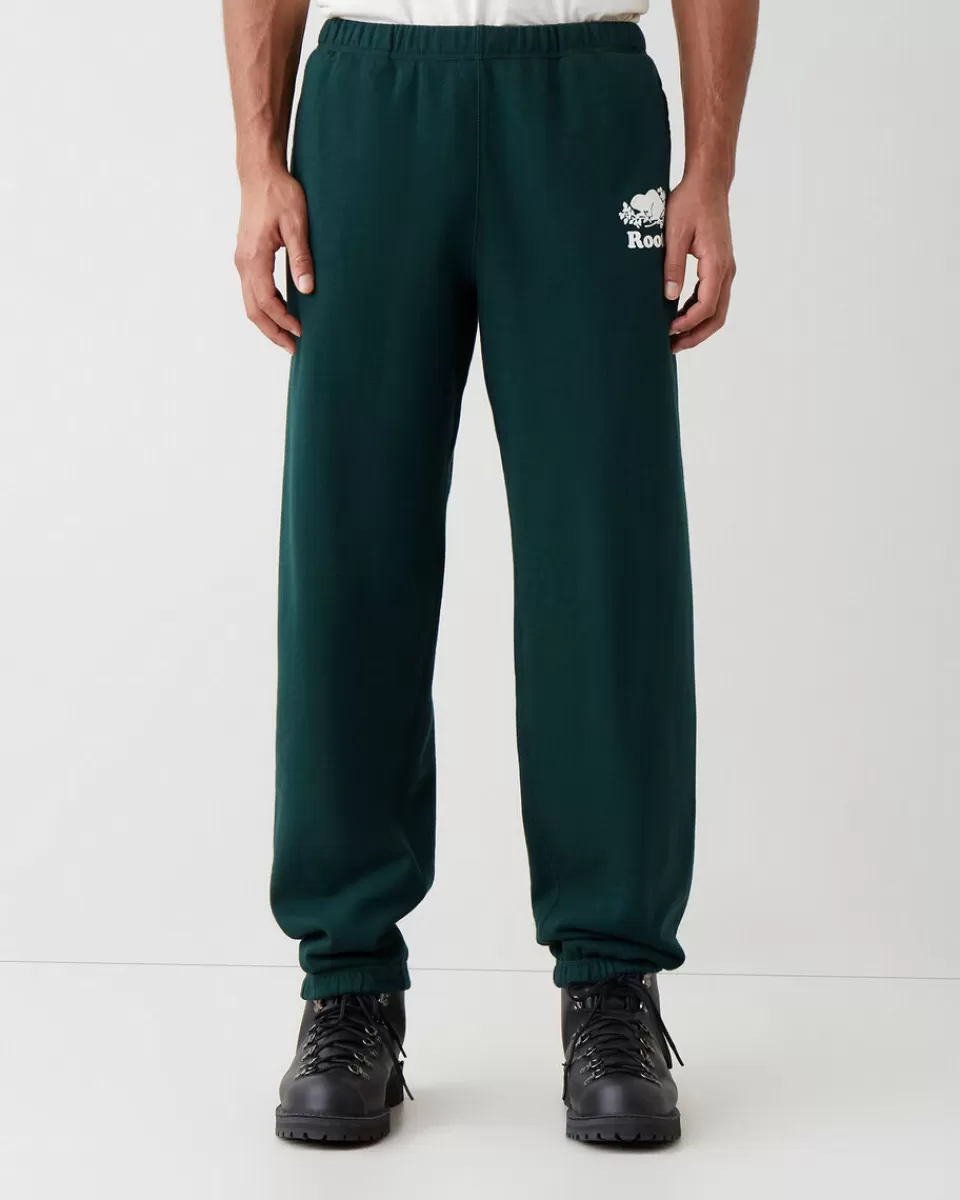 Roots Organic Original BF Sweatpant VARSITY GREEN Store