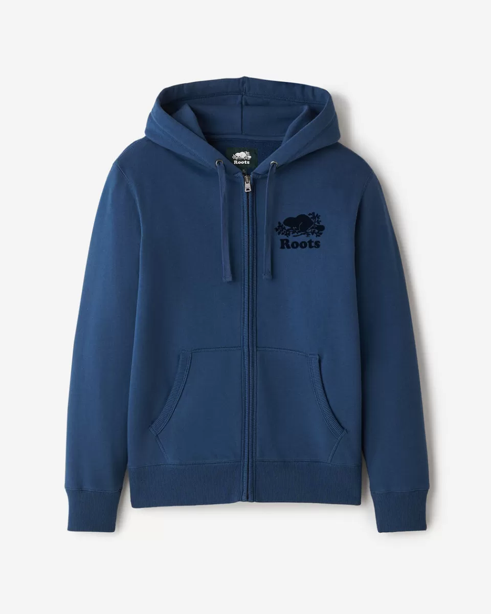 Roots Organic Original Full Zip Hoodie Flash Sale