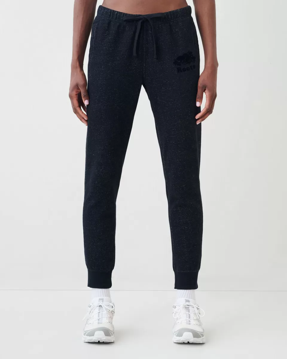 Roots Organic Original Slim Cuff Sweatpant BLACK PEPPER Online