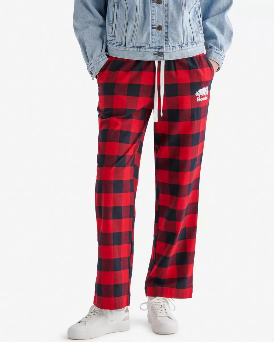 Roots Park Plaid Pajama Pant Sale