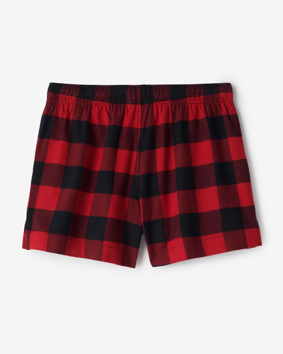 Roots Park Plaid Pajama Short Best Sale