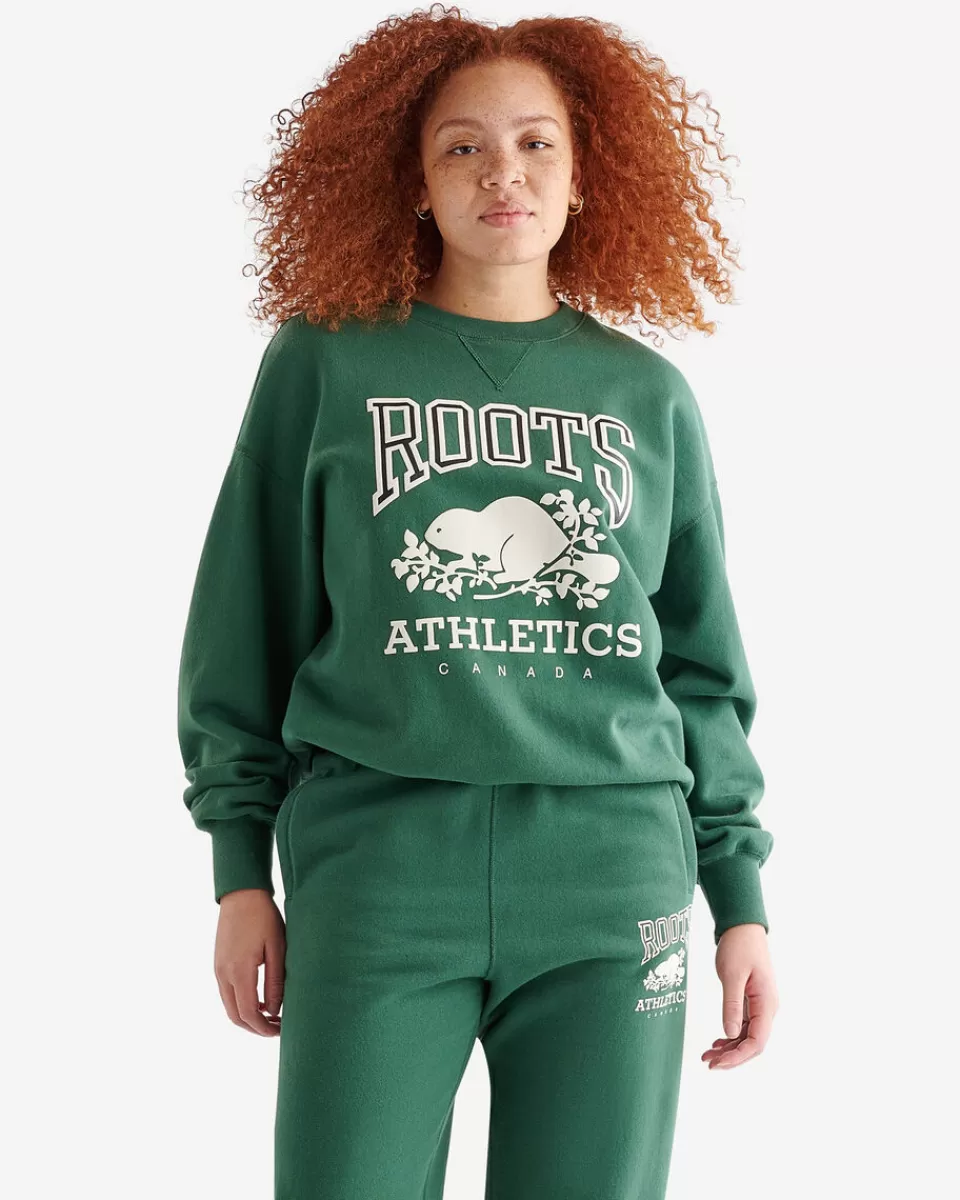 Roots RBA Re-Issue Crew DARK GREEN Outlet