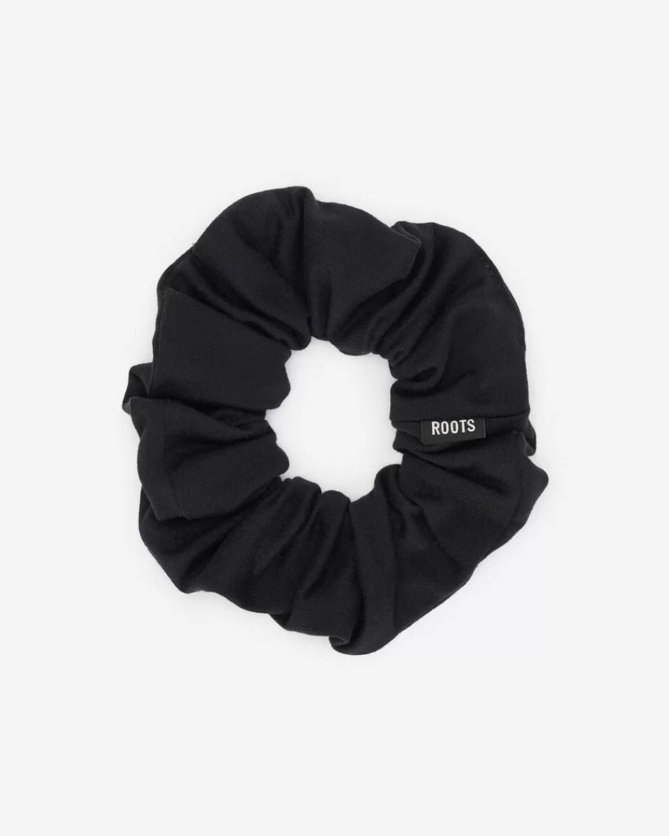 Roots Renew Scrunchie BLACK Best Sale