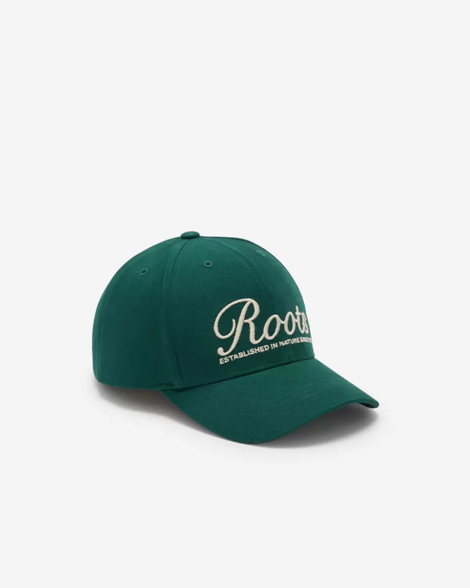 Roots Signature Baseball Cap RAIN FOREST Clearance