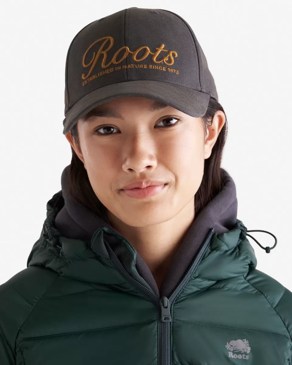 Roots Signature Baseball Cap RAVEN Cheap