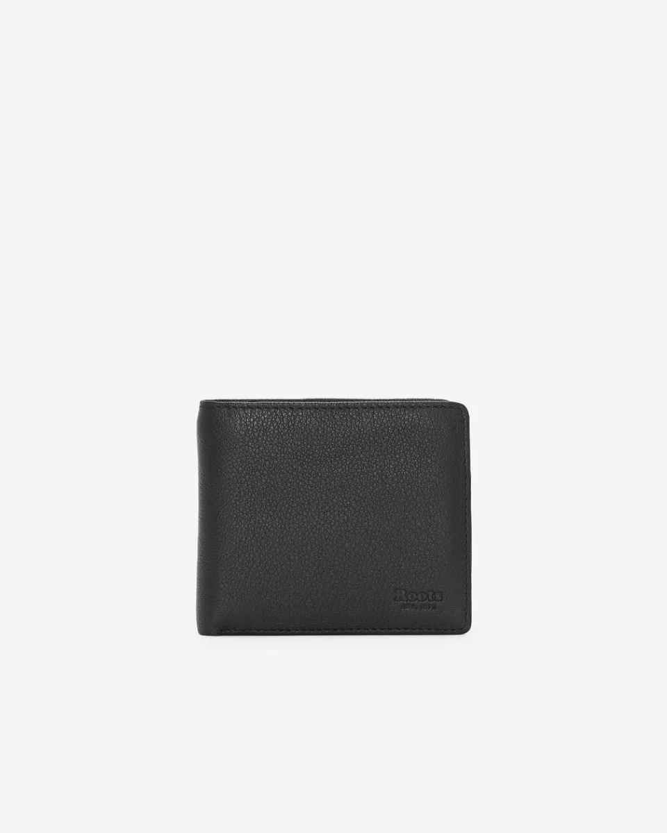 Roots Slimfold With Coin Prince BLACK Flash Sale