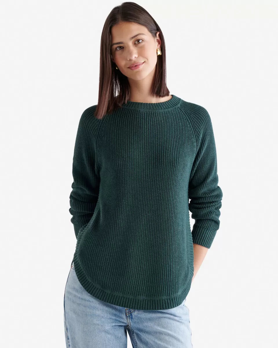 Roots Sycamore Shaker Crew Sweater Discount