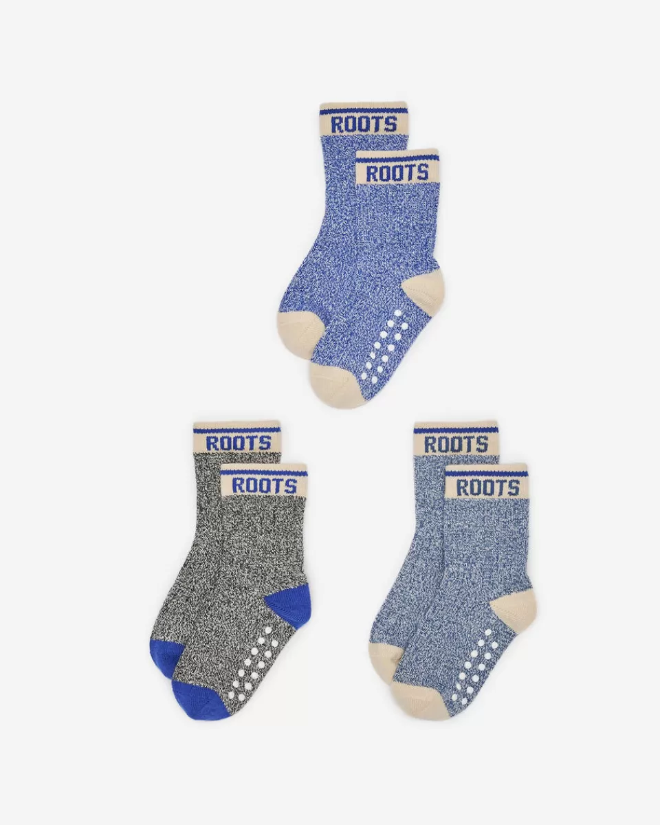 Roots Toddler Cabin Ankle Sock 3 Pack Shop