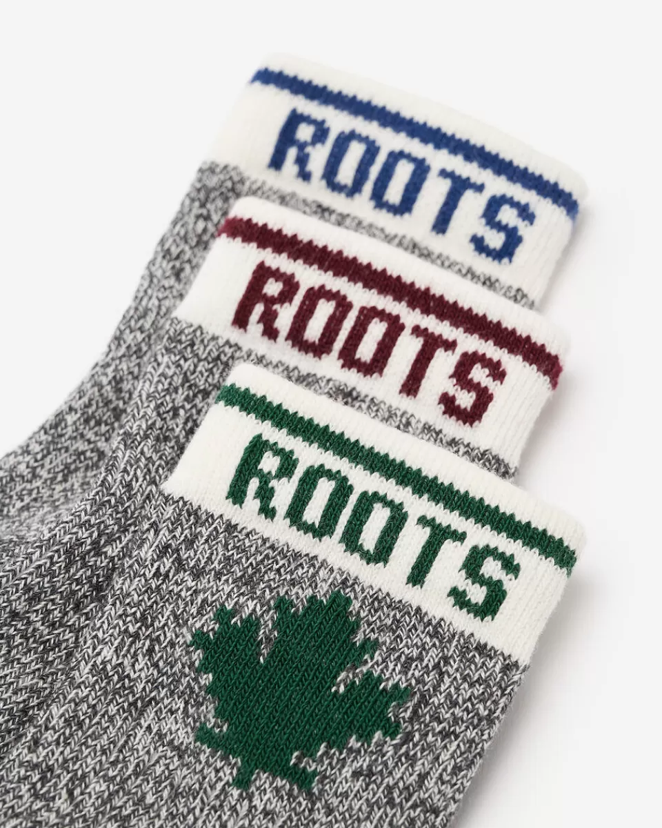 Roots Toddler Cabin Maple Sock 3 Pack Discount