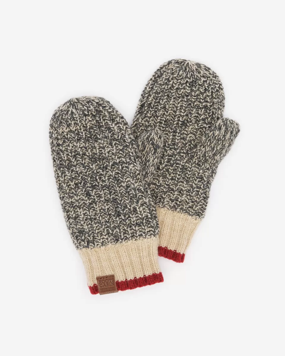 Roots Toddler Cabin Mitten GREY OAT MIX Best