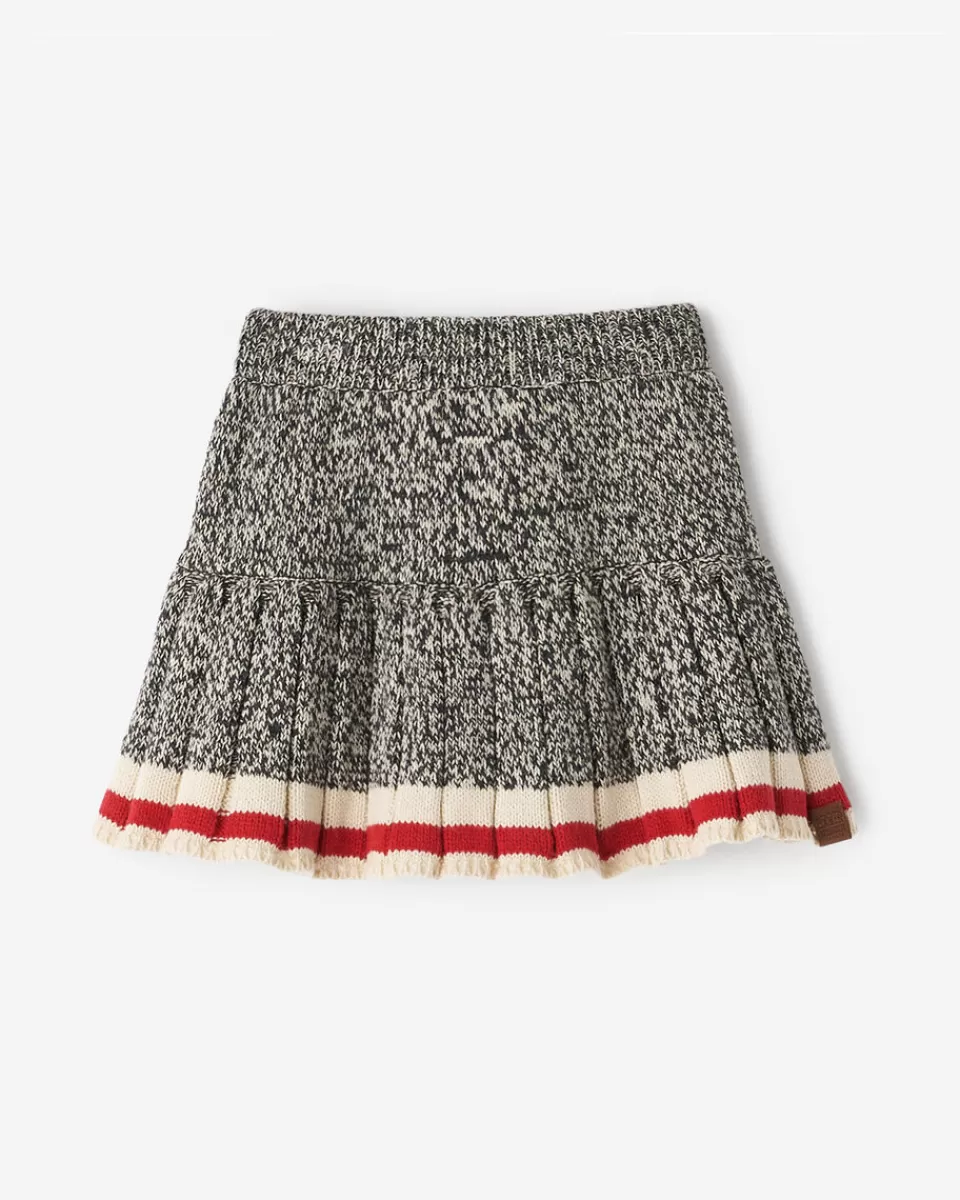 Roots Toddler Girls Cabin Skort GREY OAT MIX Discount