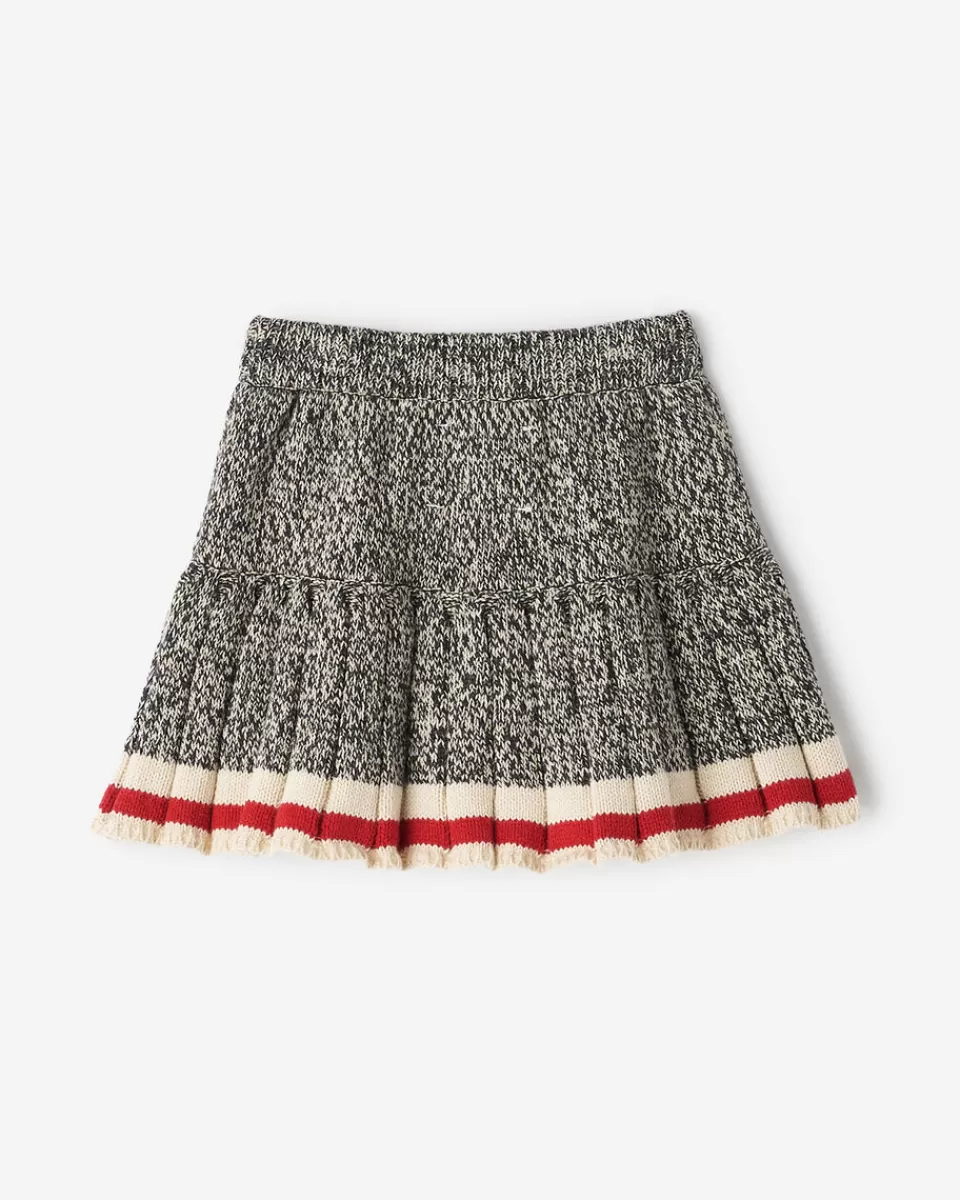 Roots Toddler Girls Cabin Skort GREY OAT MIX Discount