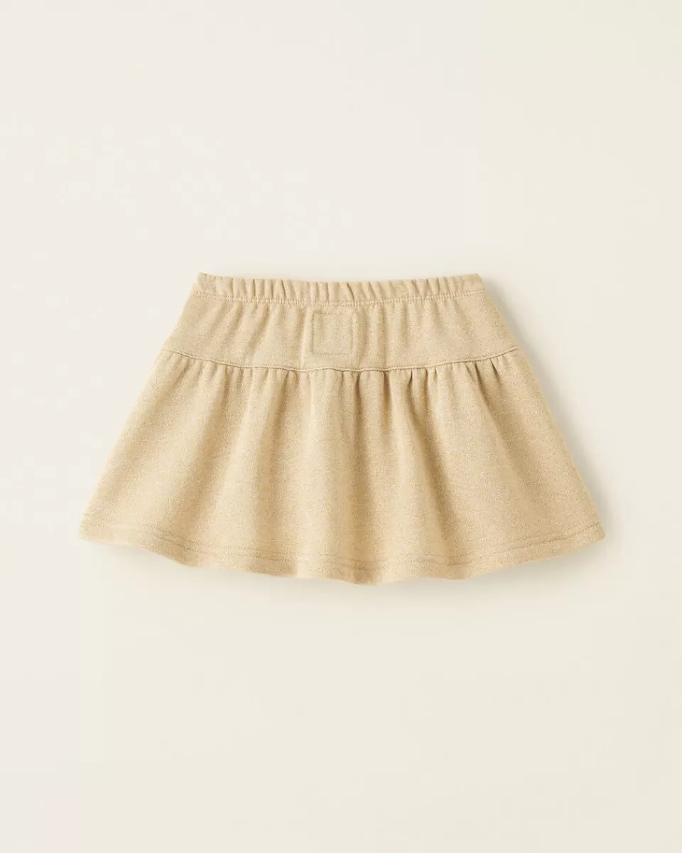 Roots Toddler Girls Gold Sparkle Skirt PALE GOLD Flash Sale