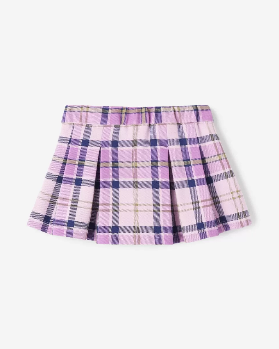 Roots Toddler Girls Pleated Skort LAVENDER HERB Best Sale