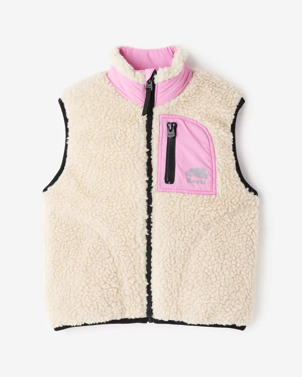 Roots Toddler Reversible Puffer Vest Clearance