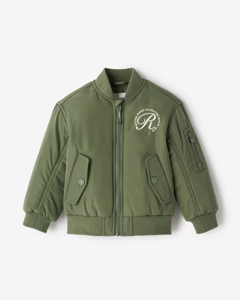 Roots Toddler Signature Flight Jacket CACTUS GREEN Sale