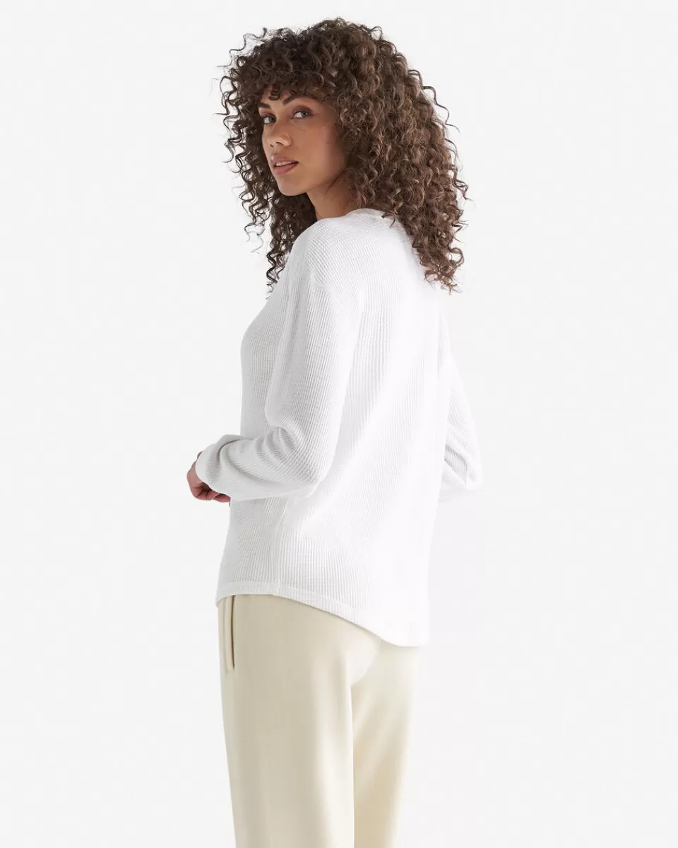 Roots Waffle Long Sleeve Top Store