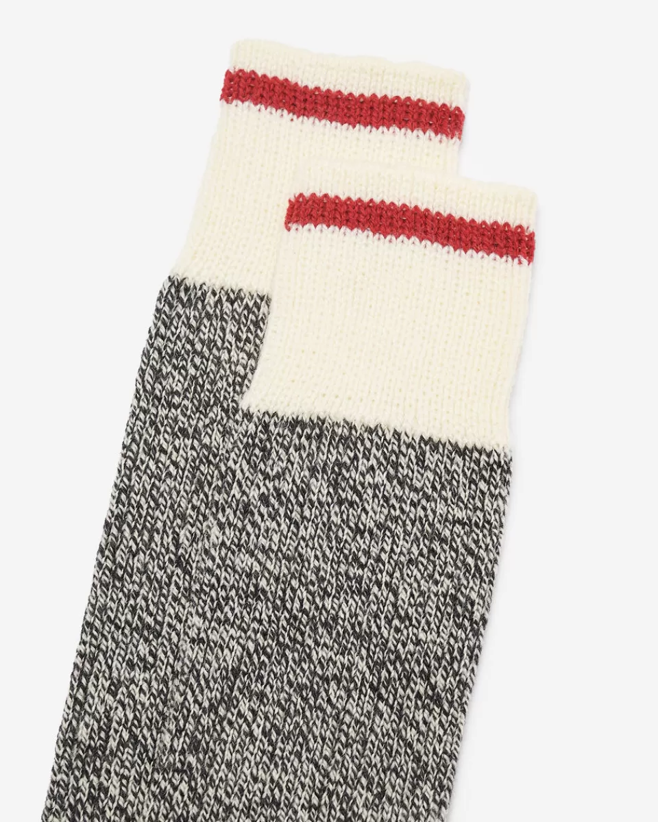 Roots Womens Warm Cabin Knee Sock GREY OAT MIX Hot