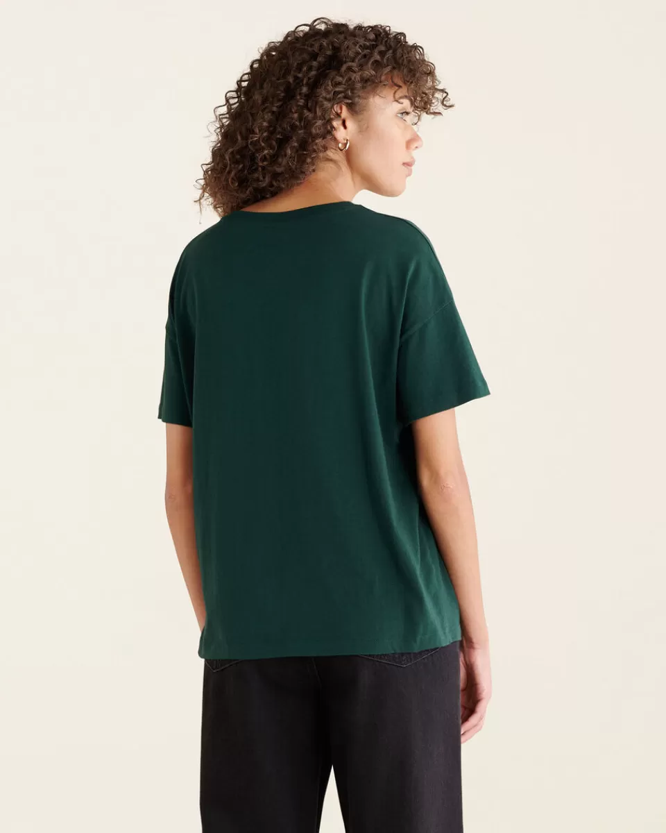 Roots Womens 50th Cooper Relaxed T-shirt Store